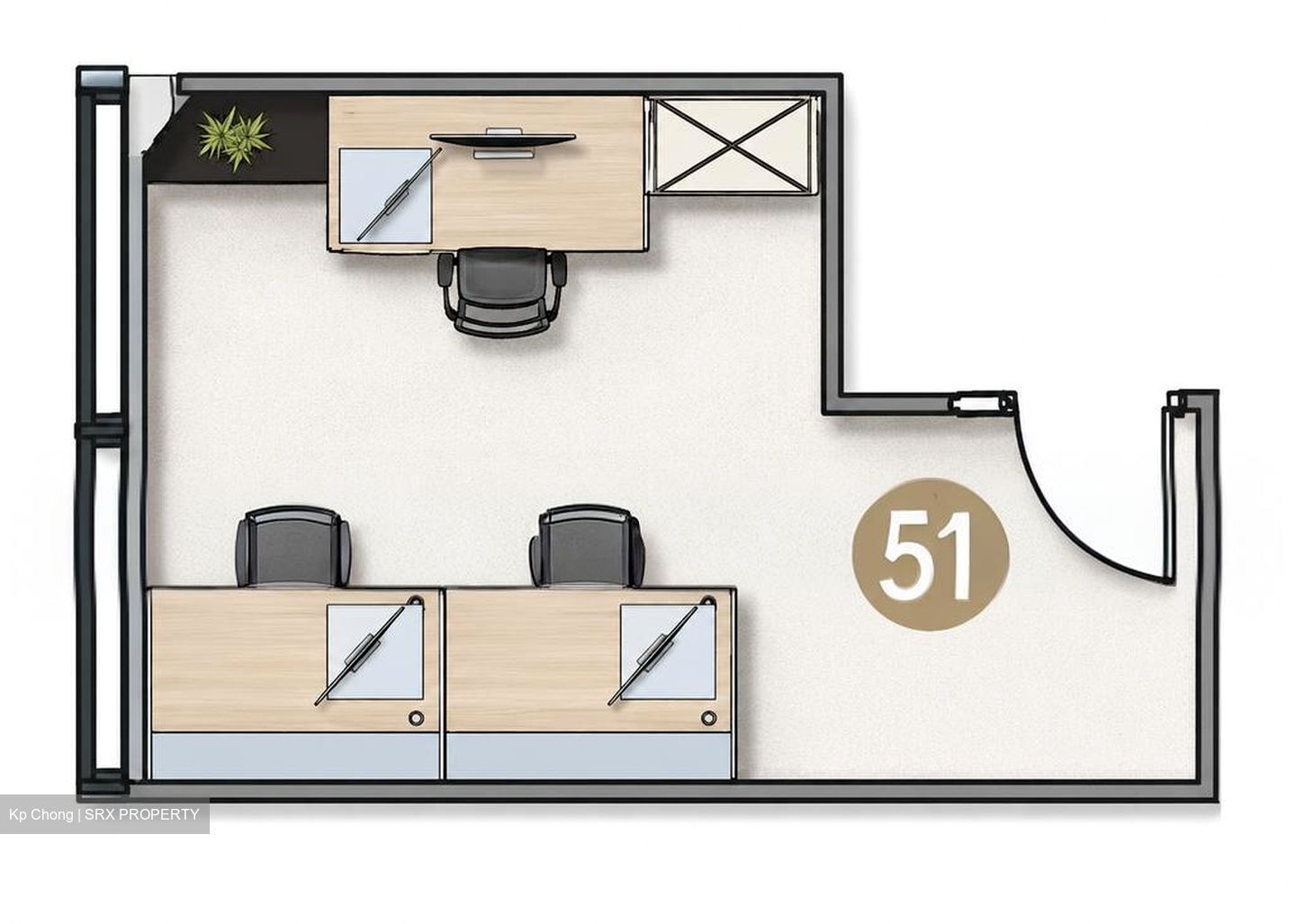 Ocean Financial Centre (D1), Office #556271751